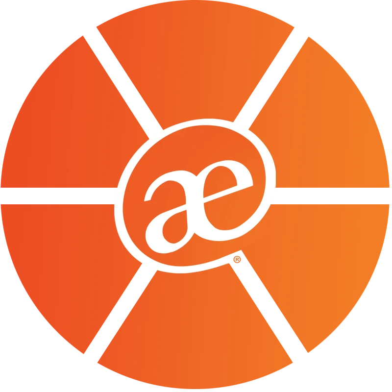 EOS Logo with AE in the middle